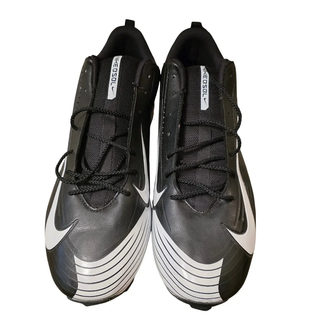 Nike Vapor Ultrafly 4 Keystone Molded‎ Baseball Cleats Black White Men's Size 13